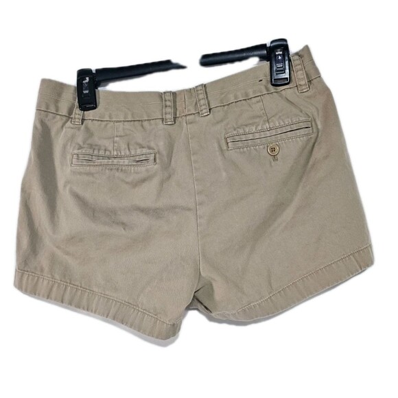 J.Crew Women’s Cotton Chino Broken In Tan Shorts Summer Classic Sz 8 - Picture 3 of 4